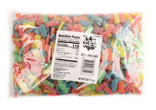 Sour  Patch Kids 5lb 6 Packs