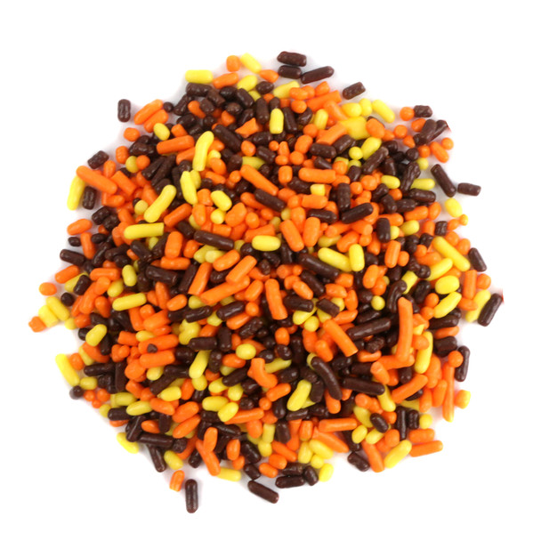 image of autumn sprinkles candy baking toppings