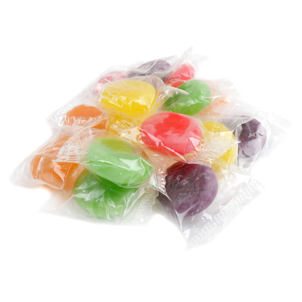 image of sunrise hard candy assorted fruit mix bulk wrapped