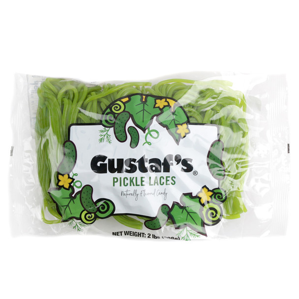 Dill Pickle Licorice Laces - 2 Pounds 10 Packs