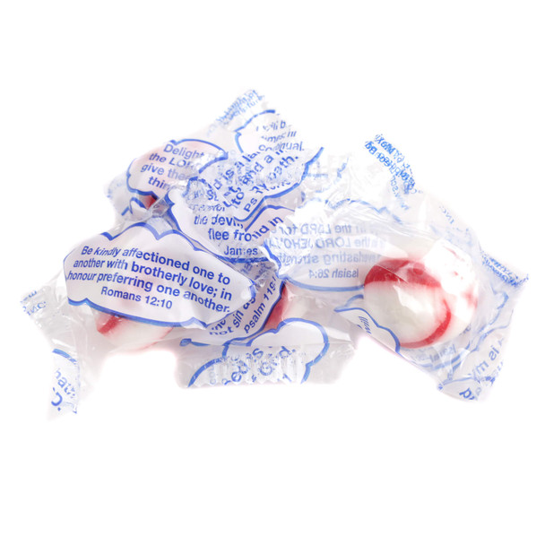 Image of Scripture Candy Soft Peppermint Candy Wrapped