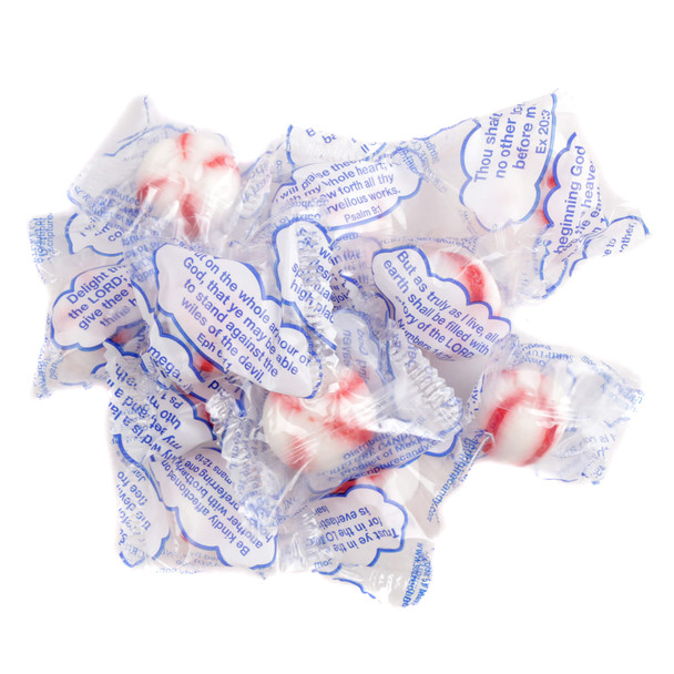 Image of Scripture Candy Soft Peppermint Candy Wrapped