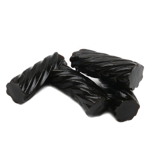 Black Australian Licorice by Darrell Lea, classic black licorice flavor, soft, chewy texture.