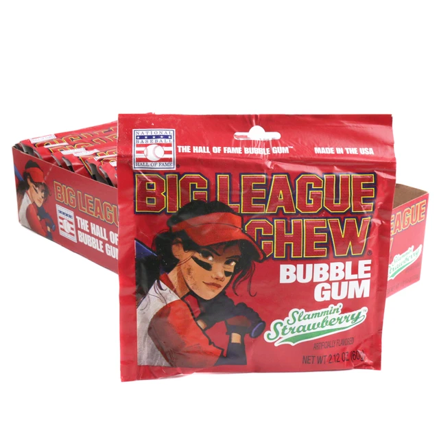 Big League Chew Slammin' Strawberry