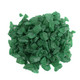 Green rock candy crystals, vibrant lime flavor, ideal for candy buffets, St. Patrick's Day, or Mardi Gras. Made in USA.