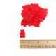 Albanese Cherry Gummy Bears, vibrant red, 1 inch, 145 per pound, wild cherry flavor, Made in USA.