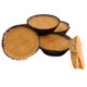 Boyer Smoothie Cups Unwrapped, golden butterscotch candies with creamy peanut butter, approximately 30 pieces per pound.