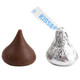 image of hershey kisses foil wrapped chocolates new years candy silver bulk wedding