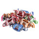 Albert's Fruit Chews, 240 piece assorted bag. Chewy candies in green apple, blue raspberry, peach, grape, strawberry.