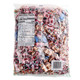 Albert's Fruit Chews 240 piece assorted bag, vibrant green apple, blue raspberry, peach, grape, strawberry chewy candy.