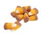 Caramel Candy Corn, white, orangish brown, dark brown, 250 pieces per pound, autumn fall favorite, caramel flavor.