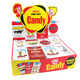 World Confections retro candy cigarettes, white sticks with red tips, 8 sticks per pack, 24 packs per case.