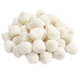 Jelly Belly Champagne Bubbles, white candy beads, gummy center, approx. 205 pieces per pound.
