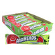 Airheads Watermelon chewy candy, 36 individually wrapped green pieces, fruity, gluten-free, vegan.