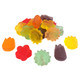 Gummy Flowers Awesome Blossoms, 3 unique flower shapes, 6 vibrant flavors, approx 100 per pound. Easter candy.