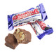 Individual Baby Ruth Fun Size candy bars, rich milk chocolate, golden caramel, peanuts, and white nougat.
