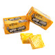 Bright yellow Now and Later Pineapple candy, 24 packs, each with 6 individually wrapped pieces.