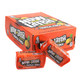 Now and Later Tropical Punch hard chew taffy squares, 24 orange packs, 6 individually wrapped chewy candies each.