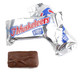 3 Musketeers Fun Size candy bars, bite-sized fluffy whipped nougat with rich milk chocolate coating.
