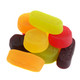 Gustaf's 2.2 LB Winegums, 220 pieces. Assorted red, orange, yellow, green, purple fruit candy. Chewy, non-alcoholic.