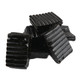 Soft, chewy black licorice tire tracks candy, 1 lb. package, authentic Finnish flavor, non-GMO.