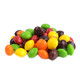Skittles candy, colorful rainbow assortment, fruity chewy vegan bulk candy, approx 440 pieces per pound.