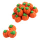 Orange Mellowcreme Pumpkins, mini Halloween candy, marshmallow flavor, approximately 45 per pound by Zachary.