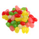 Pectin jelly beans, mixed spice flavors. Red, green, brown, white. Old-fashioned, 1 pound, approx 260 pieces.