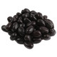 Black licorice jelly beans, approximately 260 per pound. Shiny black classic Easter candy, Made in USA by Just Born.