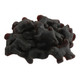 Black Licorice Beagles, bite-sized black candy, sweet and salty licorice, approx 80 unwrapped beagles per pound.