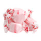 Taffy Town Salt Water Taffy, pink cherry flavor. Approx 65 individually wrapped gluten-free pieces for baby showers.