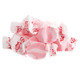 Vibrant pink Taffy Town Cranberry Raspberry Salt Water Taffy, chewy, individually wrapped, approx 65 pieces per pound.