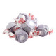 Vibrant purple Taffy Town Huckleberry Salt Water Taffy, approx 65 pieces per pound, bold berry flavor.