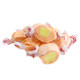 Creamy whipped Mango Salt Water Taffy, approximately 65 yellow-orange pieces per pound. Made in USA.