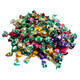 Glitterati Candy Fruit and Berry Medley, vibrant Italian fruit candies. Sweet, tangy, Non-GMO, 440 pieces per pound.