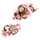 Taffy Town Salt Water Taffy, Chocolate Caramel Mocha flavor. Soft, chewy brown taffy, approximately 65 pieces per pound.