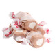 Taffy Town Salt Water Taffy, Root Beer Float. Swirled brown and white whipped taffy candy, approx 65 pieces per pound.