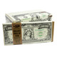 Bartons Million Dollar milk chocolate candy bars, 12 count box. Green, gold foil wrapped, 2oz luxury chocolate bars.