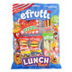image of gummy lunch assorted efrutti candy back to school food novelty concession stand