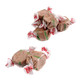 Taffy Town Chocolate Mint Salt Water Taffy, brown and green swirled, approx 65 pieces per pound, Made in USA.