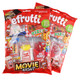 Colorful Efrutti Gummy Movie Bag Assorted , featuring hot dog, red licorice fries, 2 cola bottles, popcorn, pizza, sour worms.