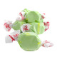 Salt Water Taffy Golden Pear, Taffy Town, approx 65 pastel green and yellow whipped pieces, sweet juicy pear flavor.