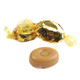 Werther's Original bulk hard candies, golden, individually wrapped, with salted caramel butterscotch flavor. Approx 60 per pound.