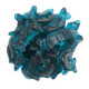 Blue gummy dolphins, 2.5 inches each, sweet blueberry candy, approx 57 pieces per pound.