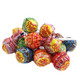 Vibrant Chupa Chups lollipops, 33 per pound. Assorted cherry, orange, watermelon, strawberry, and cream flavors.