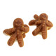 Brown Gummy Gingerbread Men, festive Christmas candy, delicious, approx. 80 pieces per pound.