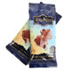 Individually wrapped 6-pack of brown milk chocolate crisped rice Harry Potter frogs with collectible wizard cards.