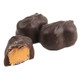 Ashers Dark Chocolate Orange Creams, dark brown candies, bright orange cream filling visible, approx 31 per pound, USA made.