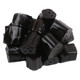 Kenny's Black Licorice Honeycomb Bites, many soft, chewy, juicy, bite-sized black pieces, Made in USA.