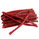 Red Twizzlers, classic strawberry flavored chewy candy twists in bulk, approximately 36 pieces per pound, unwrapped.